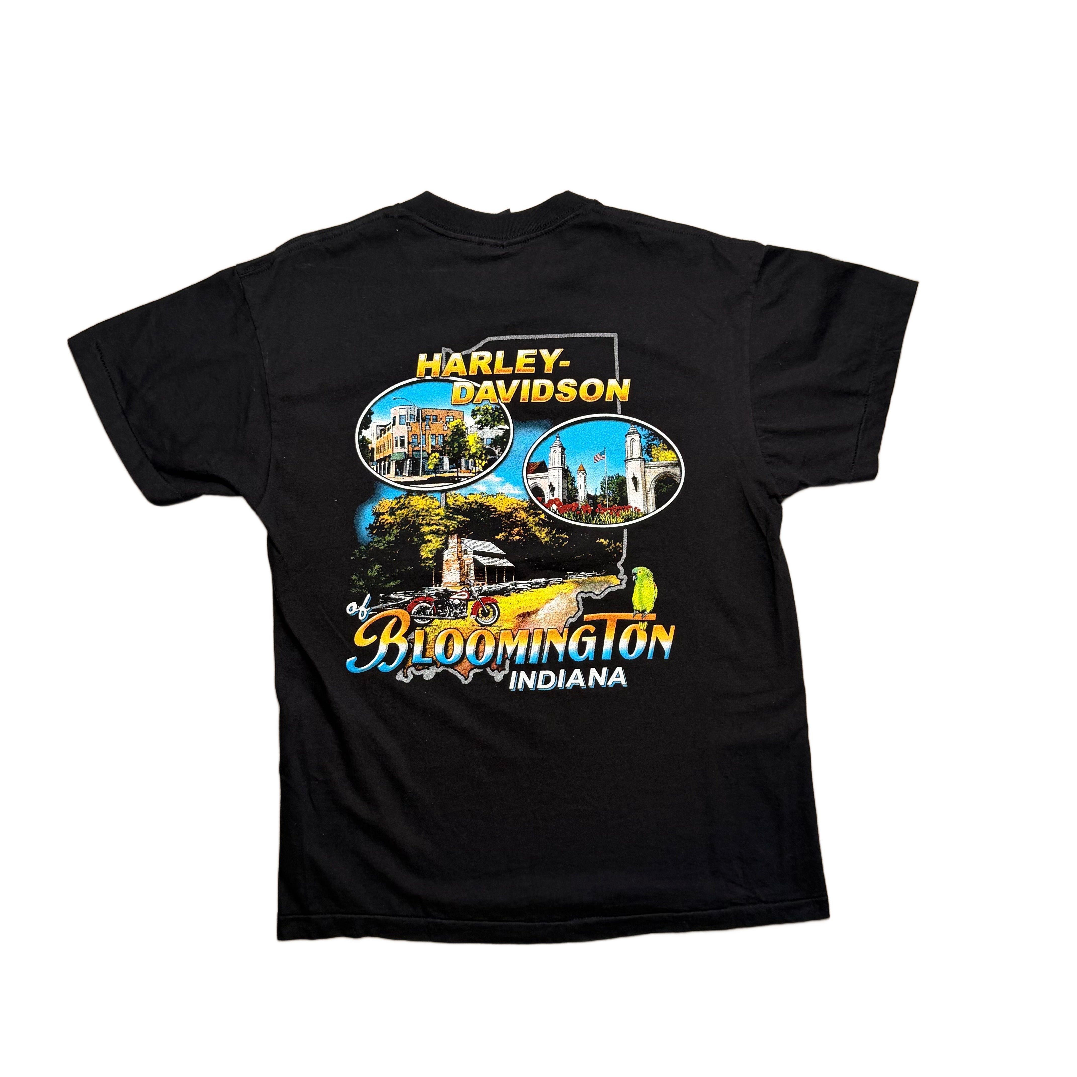 Vintage 2001 Harley Davidson T-Shirt - Black - L