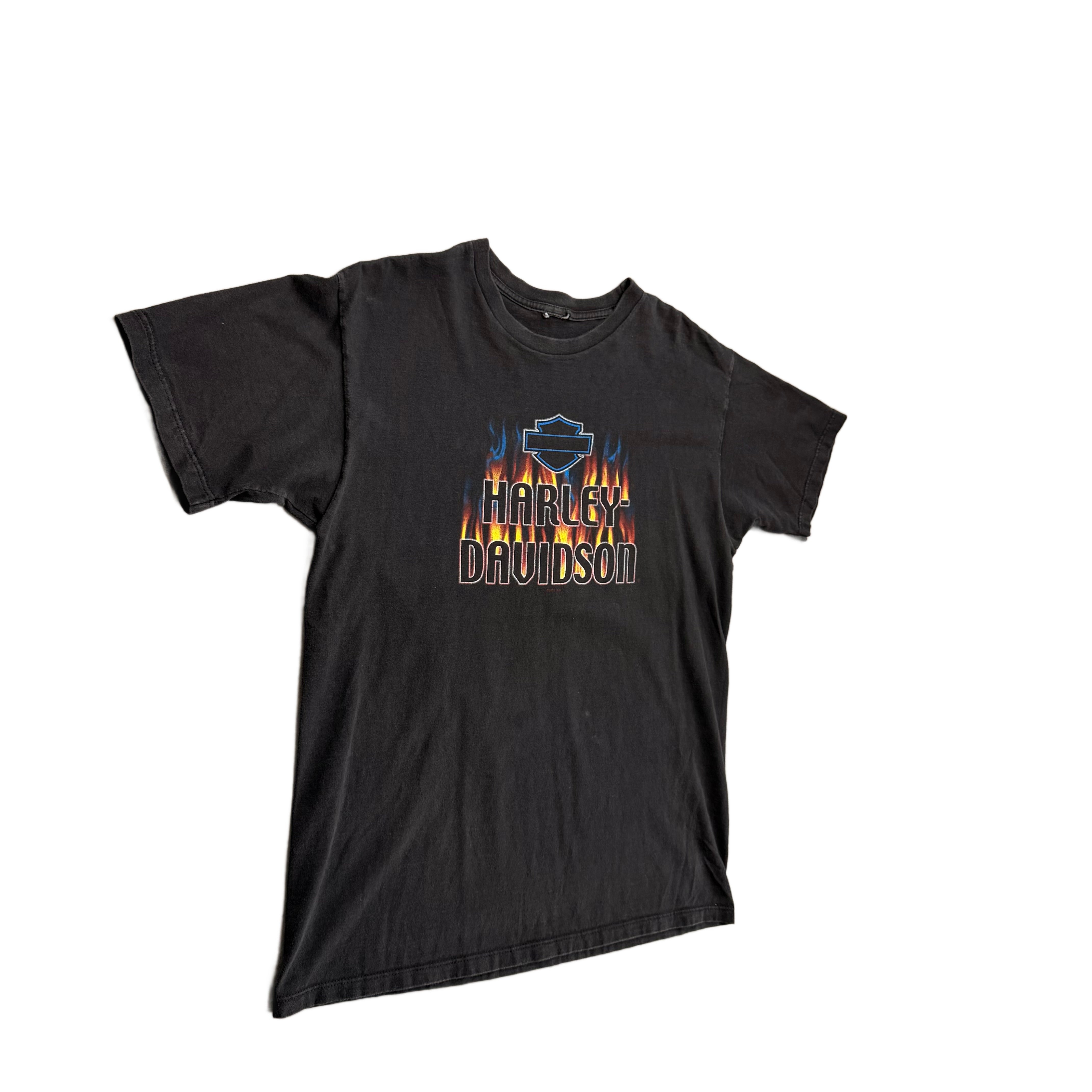 Vintage Harley Davidson T-Shirt - Black - L
