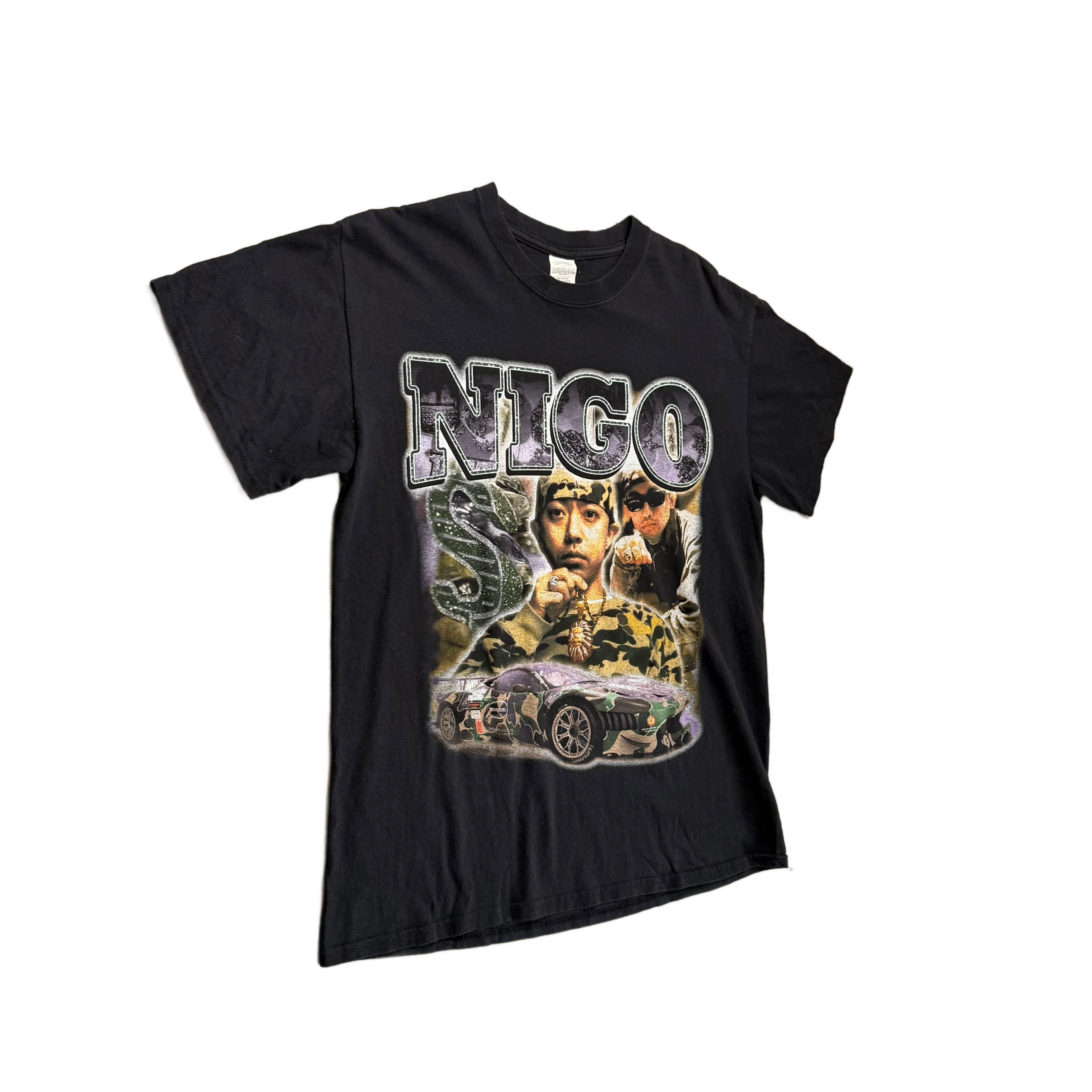 Vintage Nigo T-Shirt - Black - M