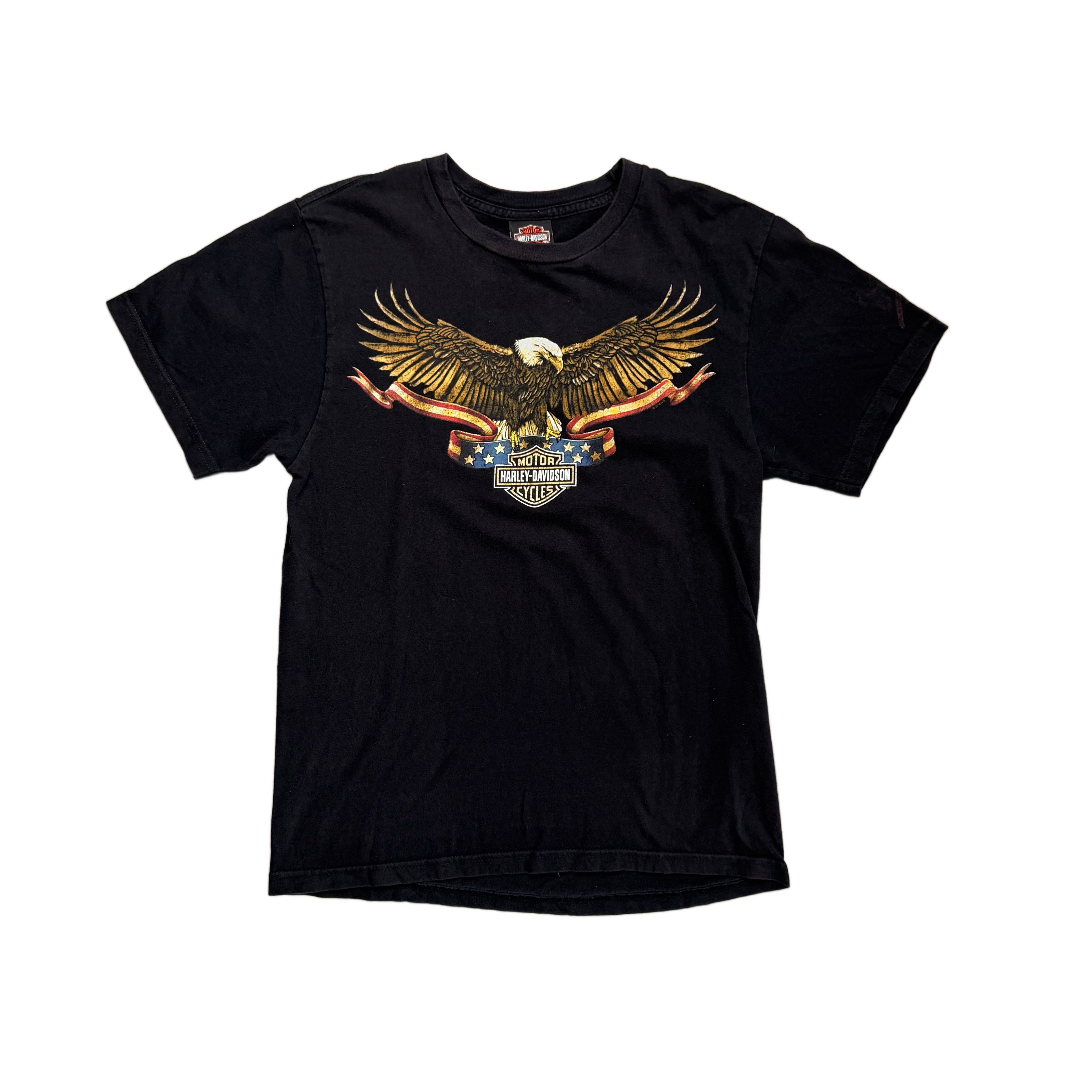 Vintage 2010 Harley Davidson T-Shirt - Black - M