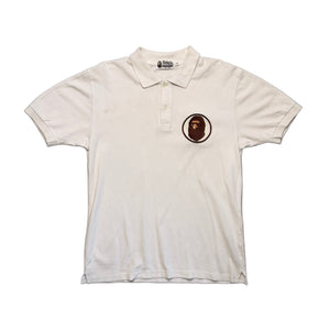 A Bathing Ape (BAPE) Polo - White - L