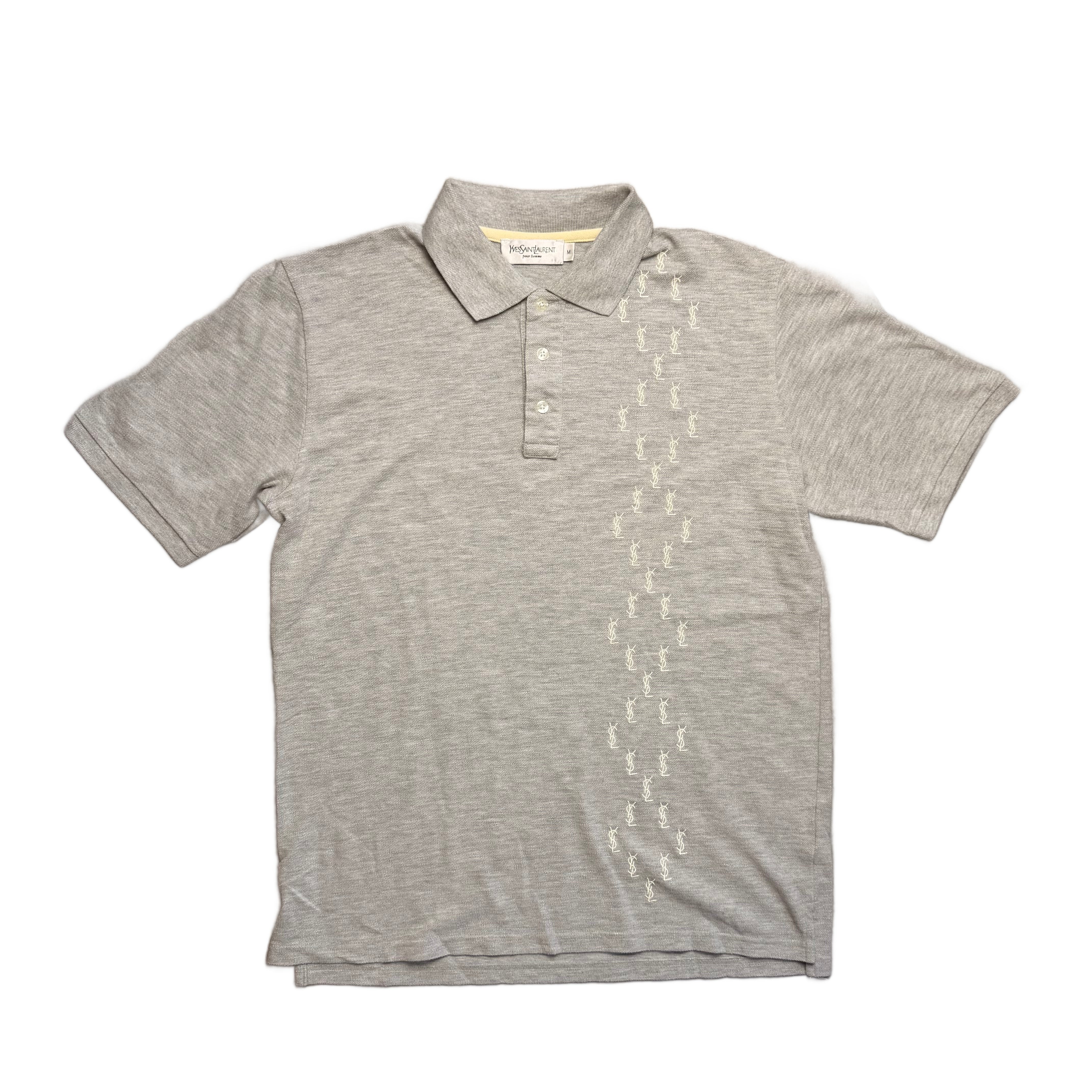 Yves Saint Laurent Polo - Grey - M