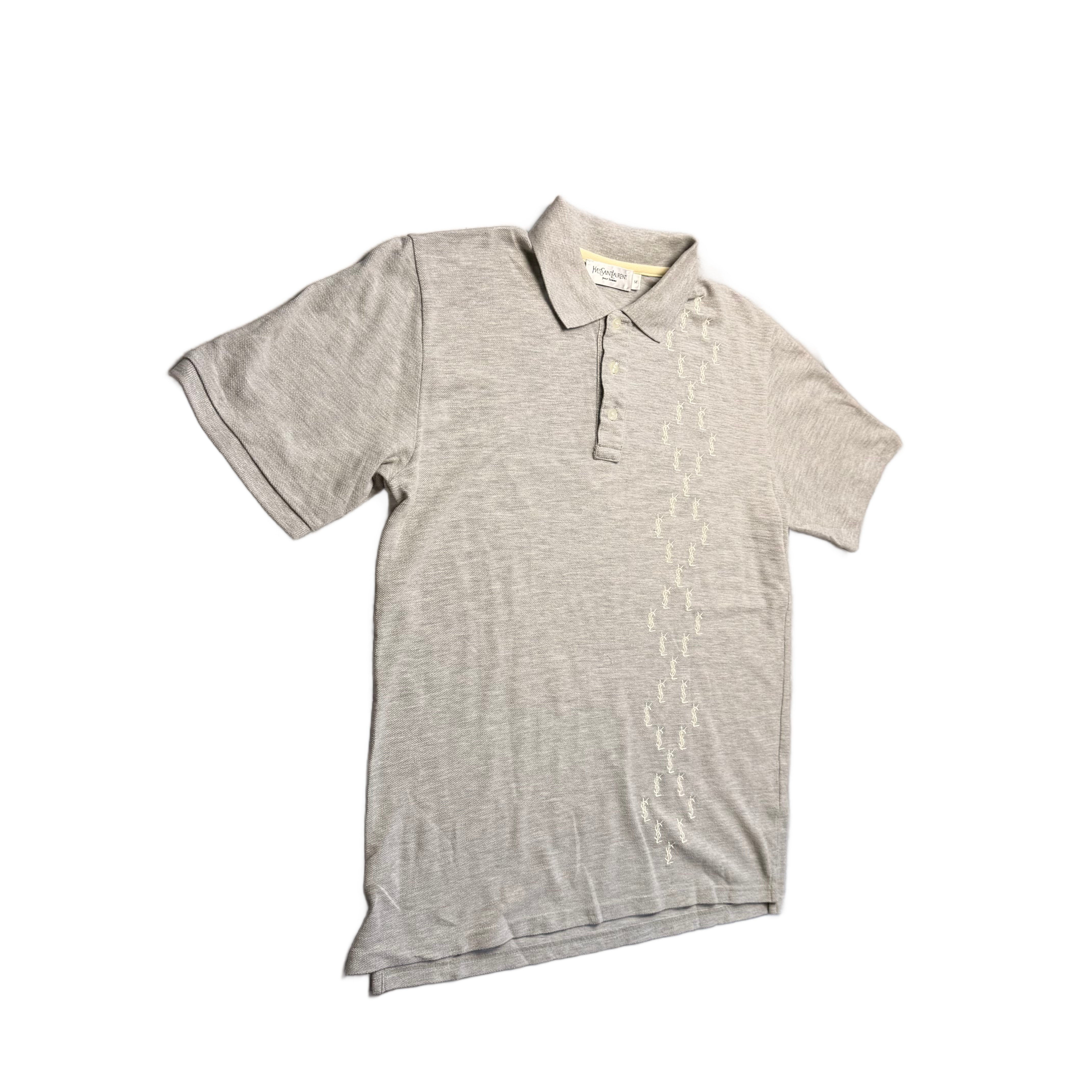 Yves Saint Laurent Polo - Grey - M