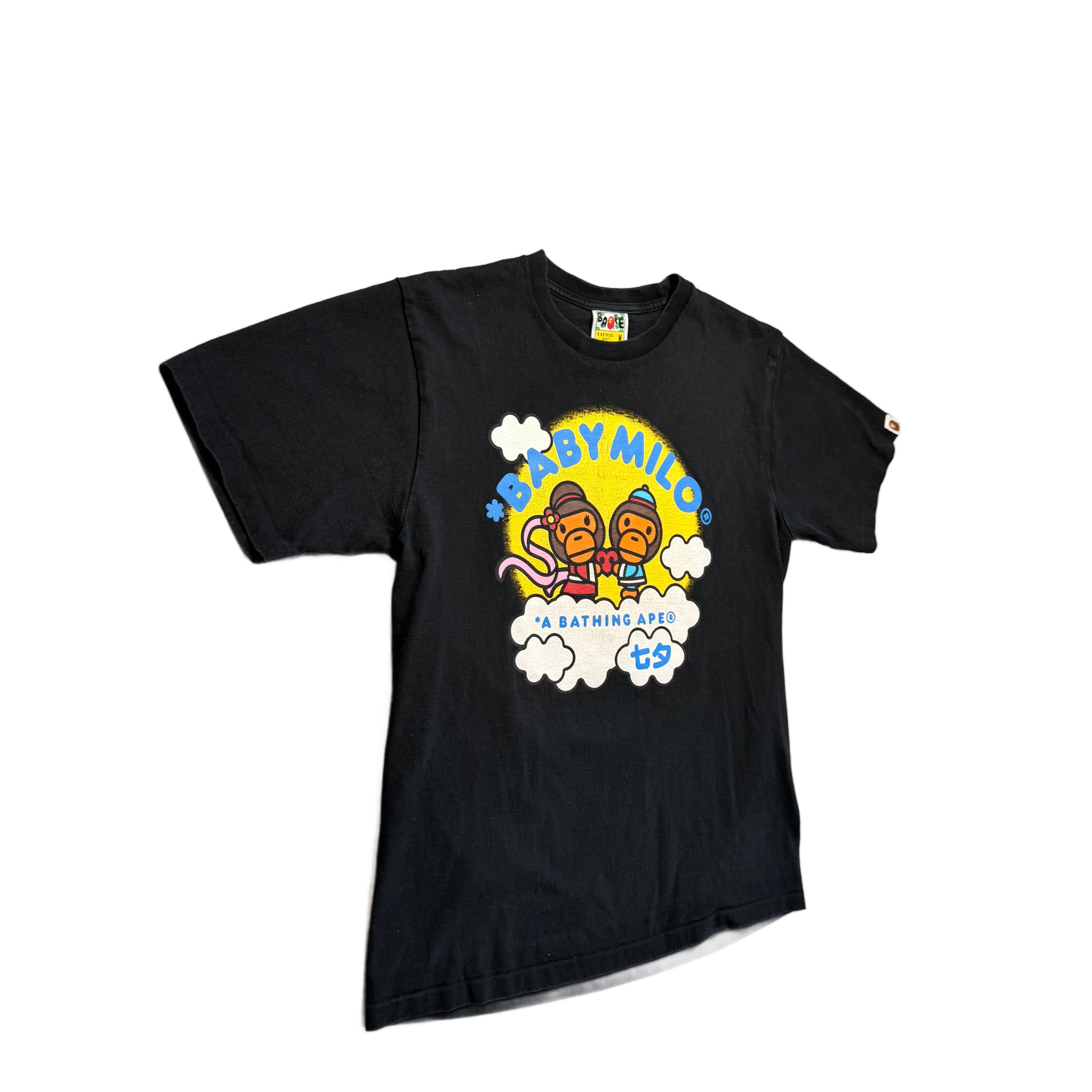 BAPE x Baby Milo T-Shirt - Black - M