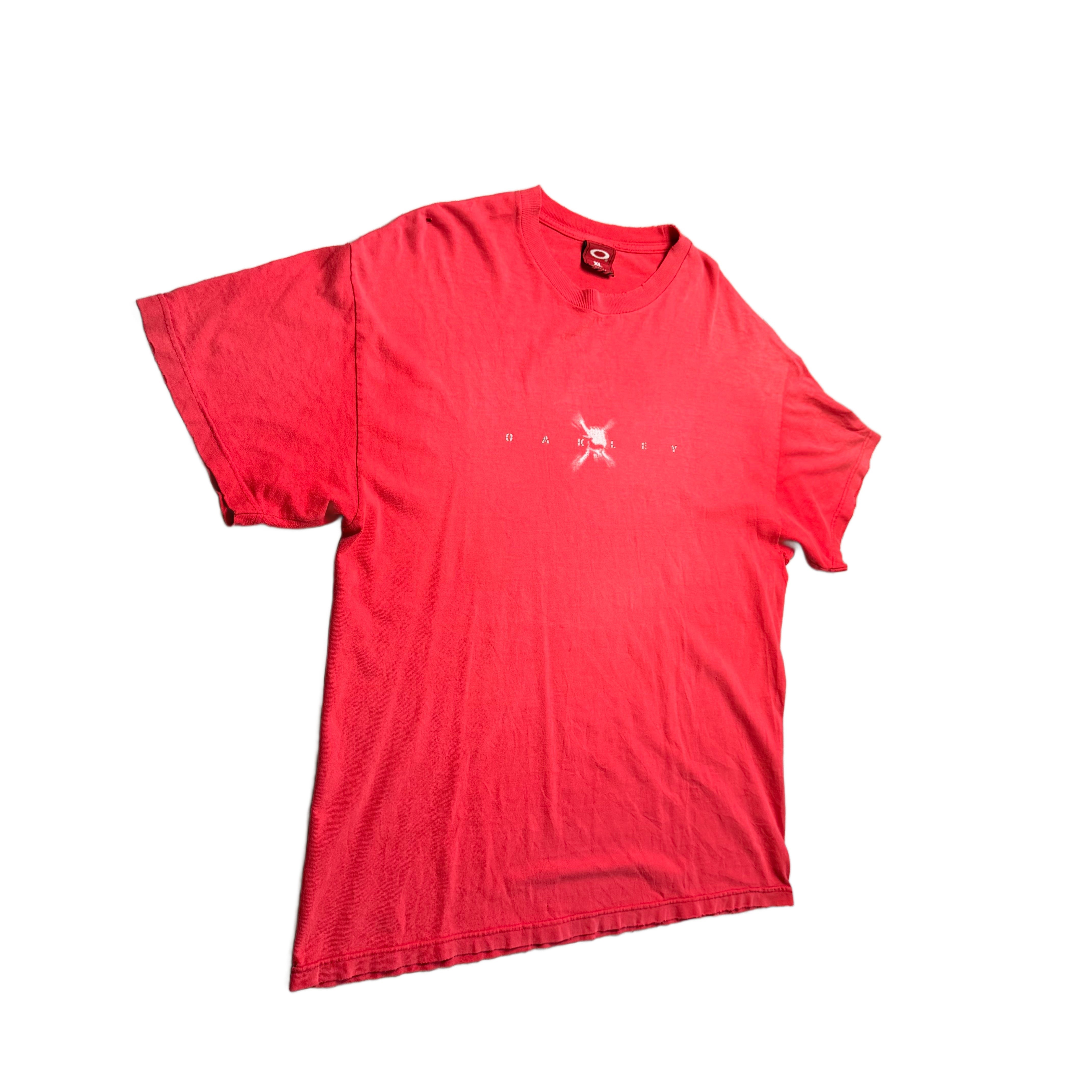 Oakley T-Shirt - Red - XL
