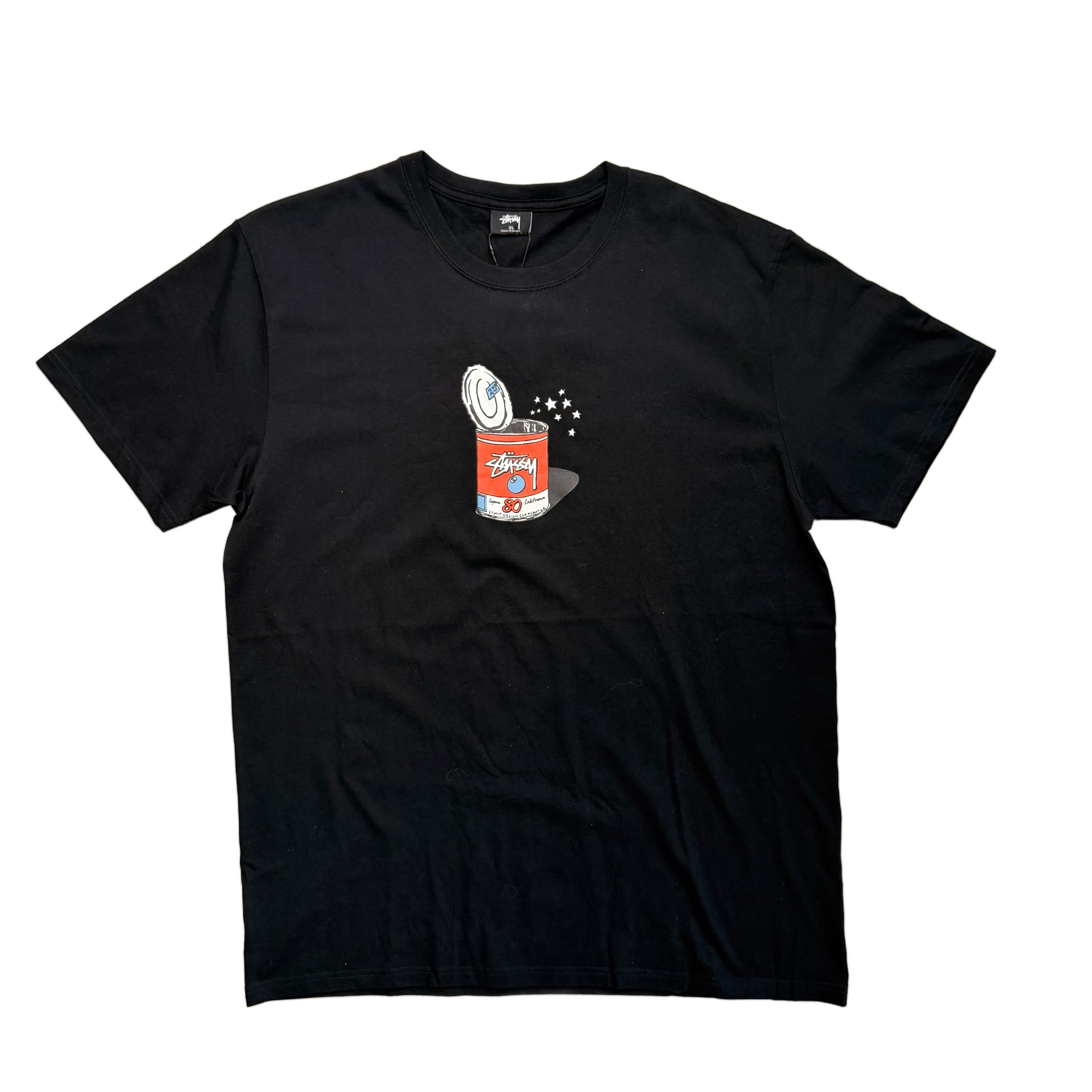 Stussy T-Shirt - Black - XL