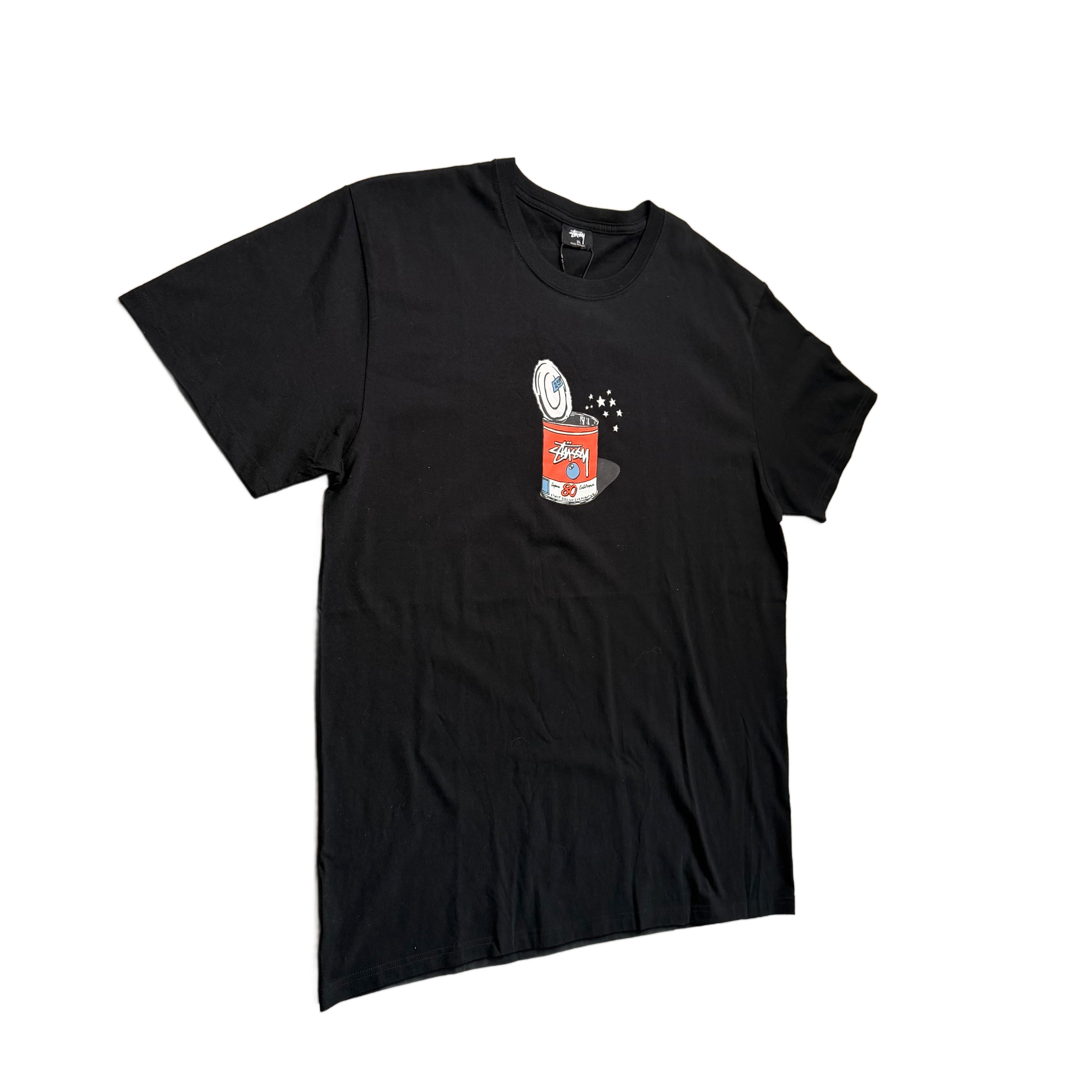 Stussy T-Shirt - Black - XL