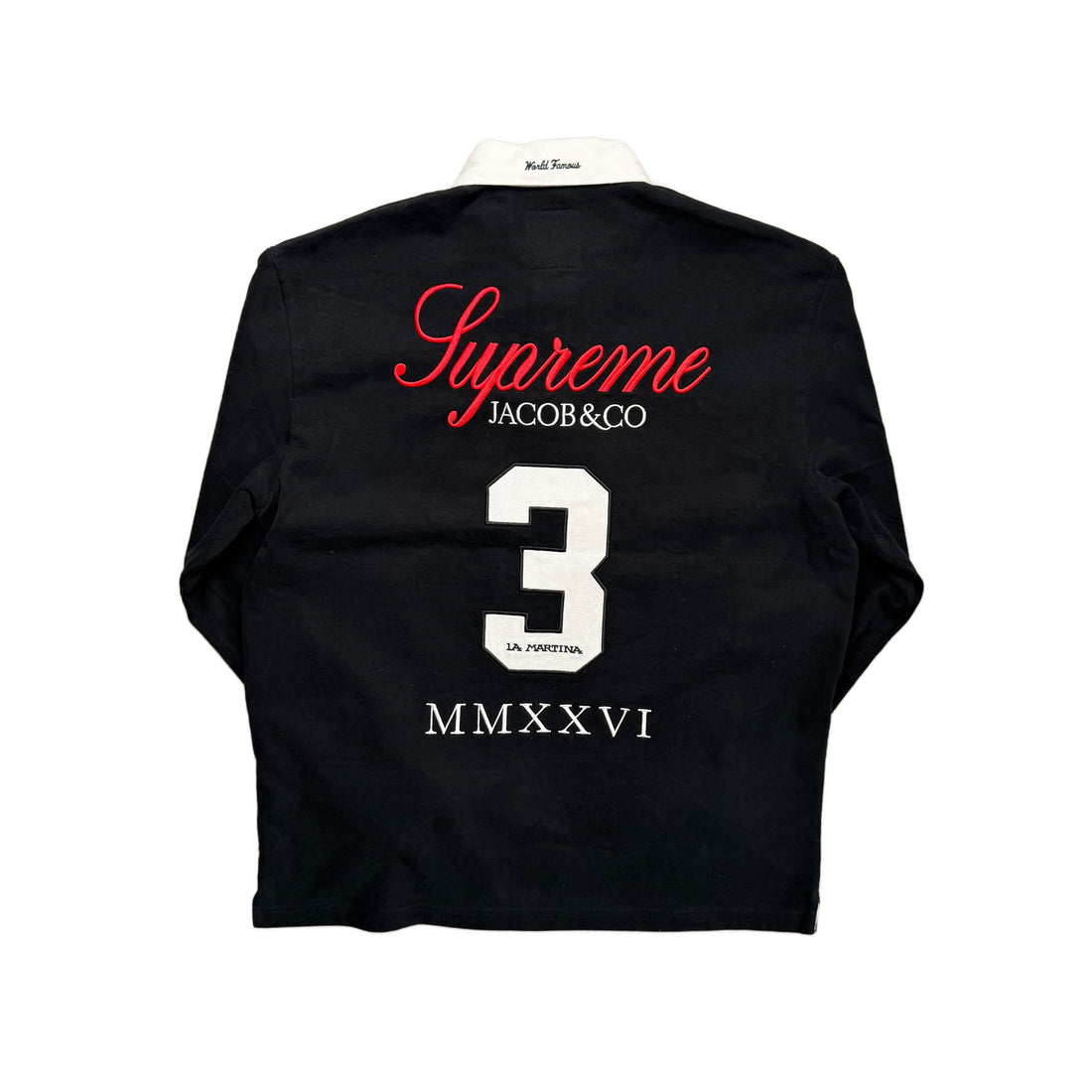 Supreme x Jacob & Co Polo - Black - M