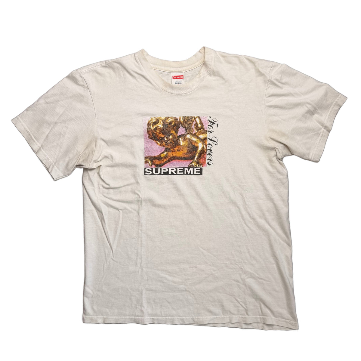Supreme T-Shirt - Cream - M