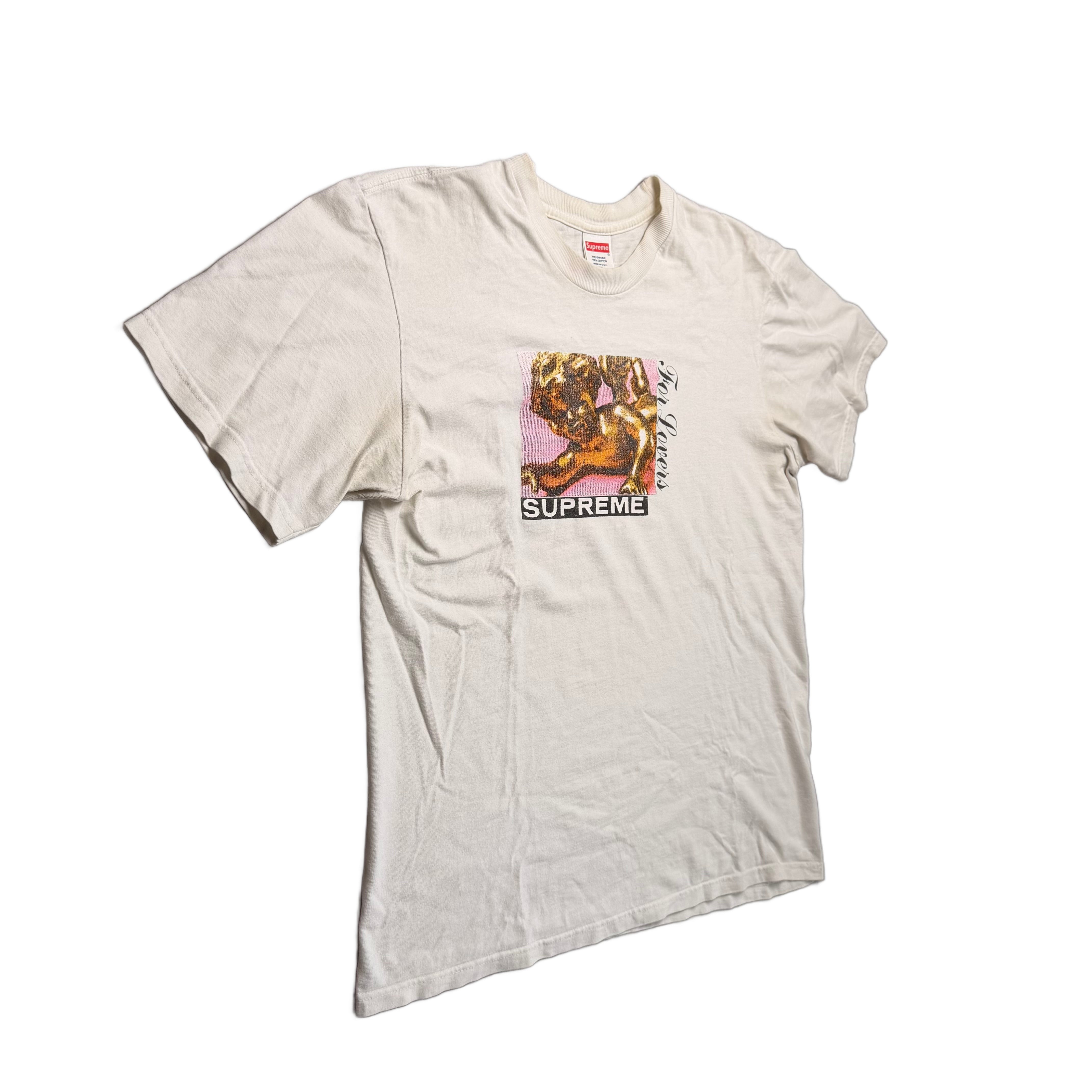 Supreme T-Shirt - Cream - M