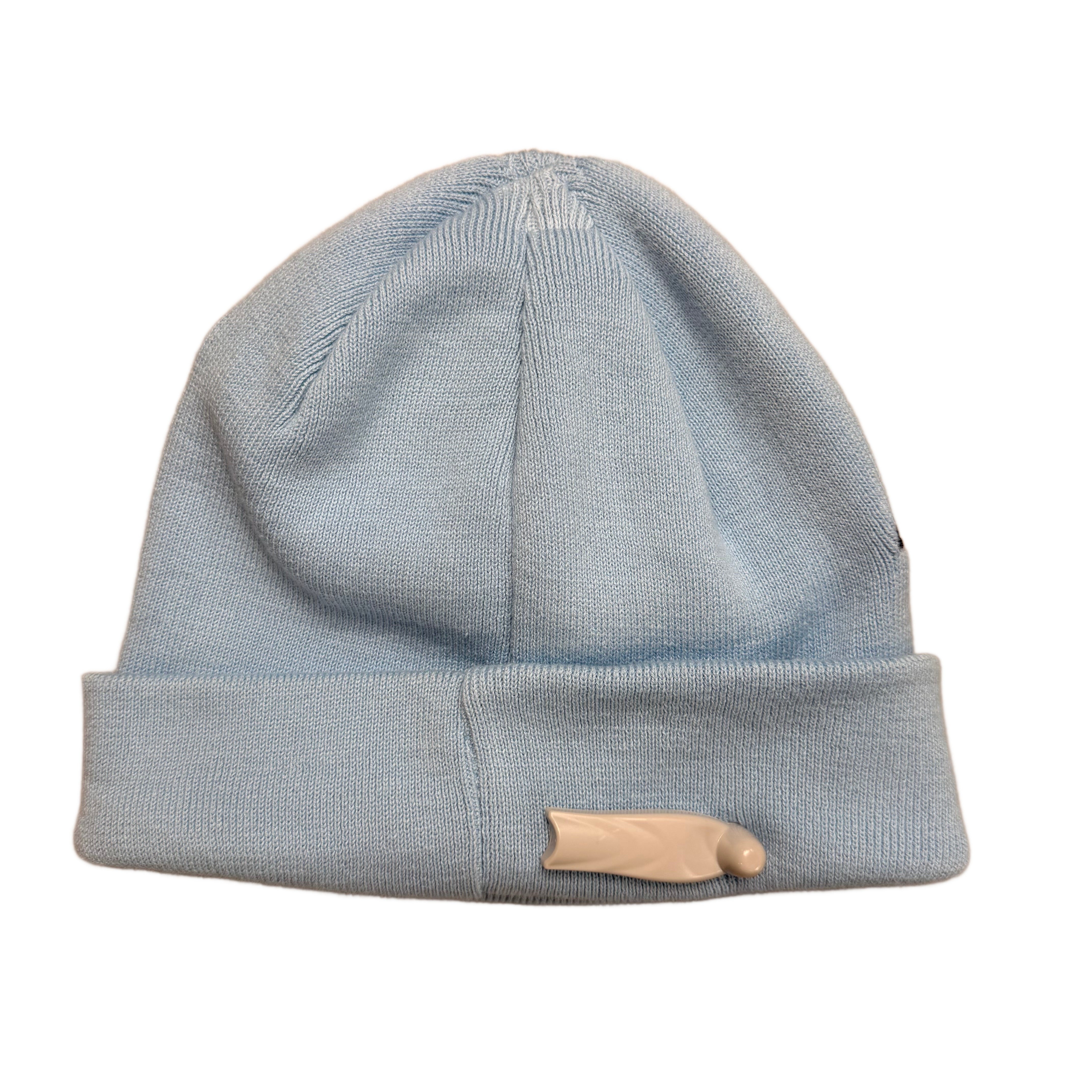 Palace Ribbed Knit Beanie - Blue