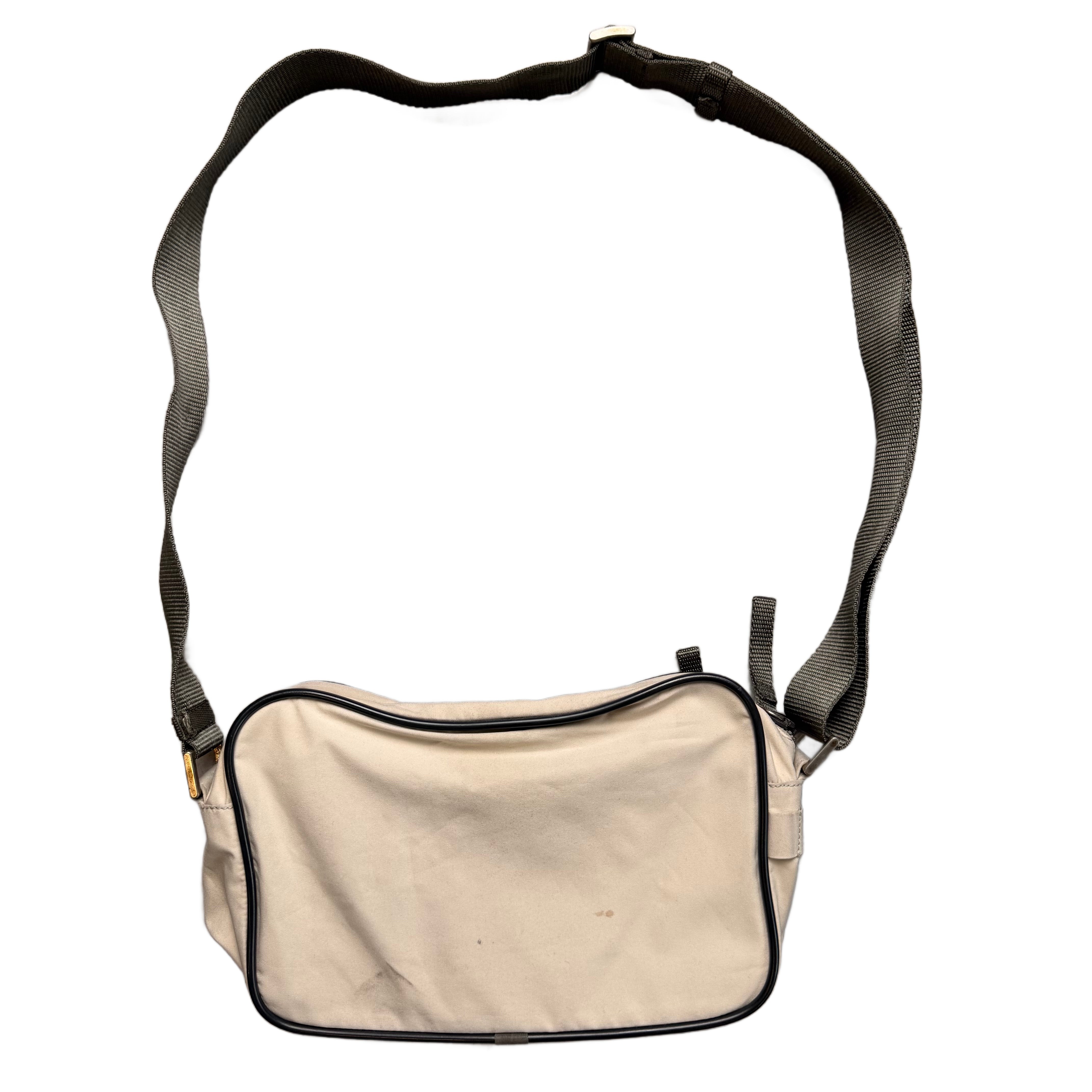 Prada Nylon Shoulder Bag - Beige