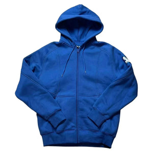 Palace Zip Up Hoodie - Blue - L