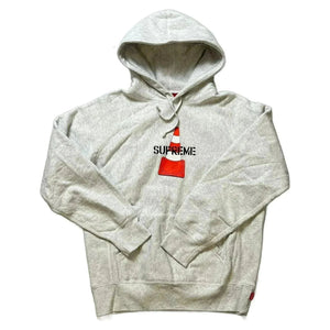 Supreme Hoodie - Grey - S