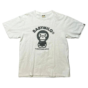 A Bathing Ape (BAPE) Tee - White - XL