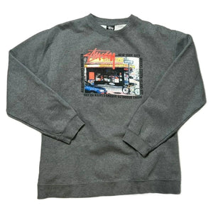 Stüssy Sweatshirt - Grey - XL