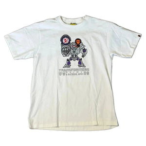 A Bathing Ape (BAPE) T-Shirt - White - L - Transformers