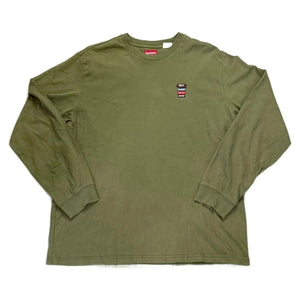 Supreme Long Sleeve Tee - Green - L