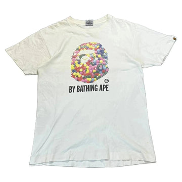 A Bathing Ape (BAPE) Tee - White - L