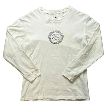 Nike x Stussy Long Sleeve Tee - White - S