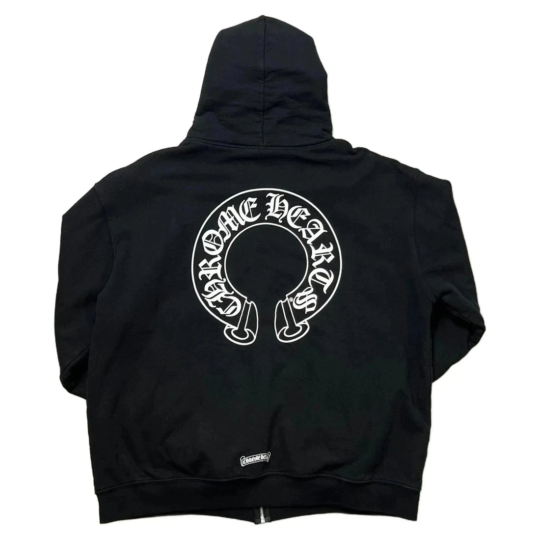 Chrome Hearts Thermal Lined Zip Up Hoodie - Black - L