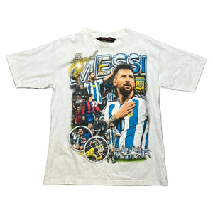 Marino Norwood Messi Tee - White - M