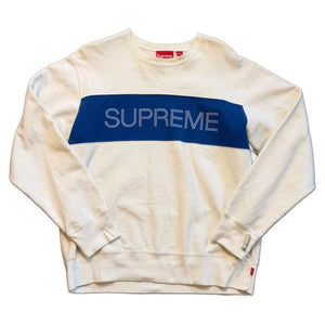 Supreme Sweatshirt - White - L