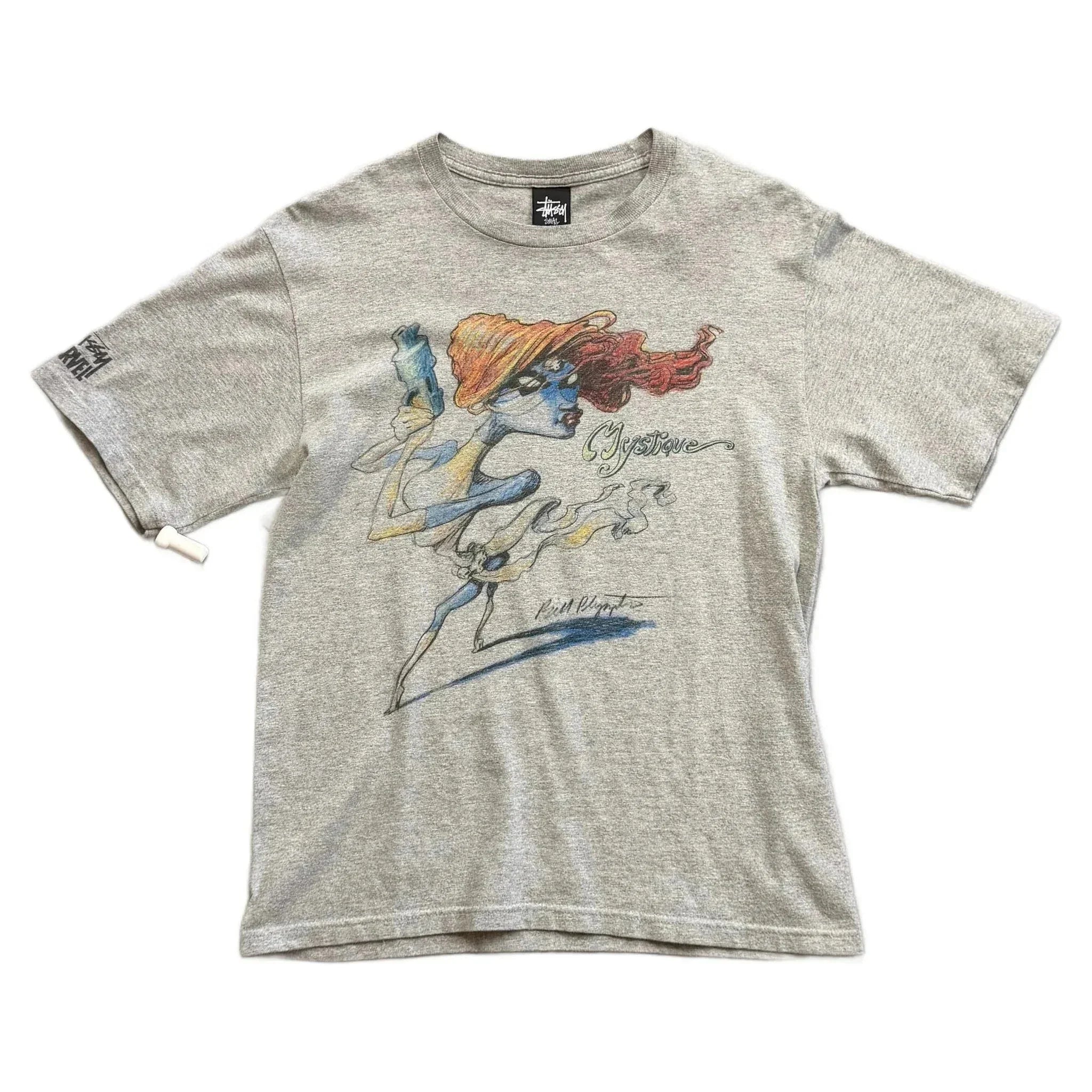 Stussy x Marvel T-Shirt - Grey - S