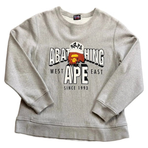 A Bathing Ape (BAPE) Sweatshirt - Grey - M