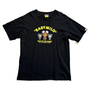 A Bathing Ape (BAPE) T-Shirt - Black - XL