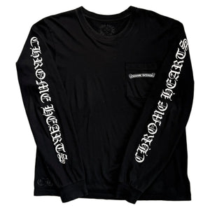 Chrome Hearts Long Sleeve Tee - Black - M