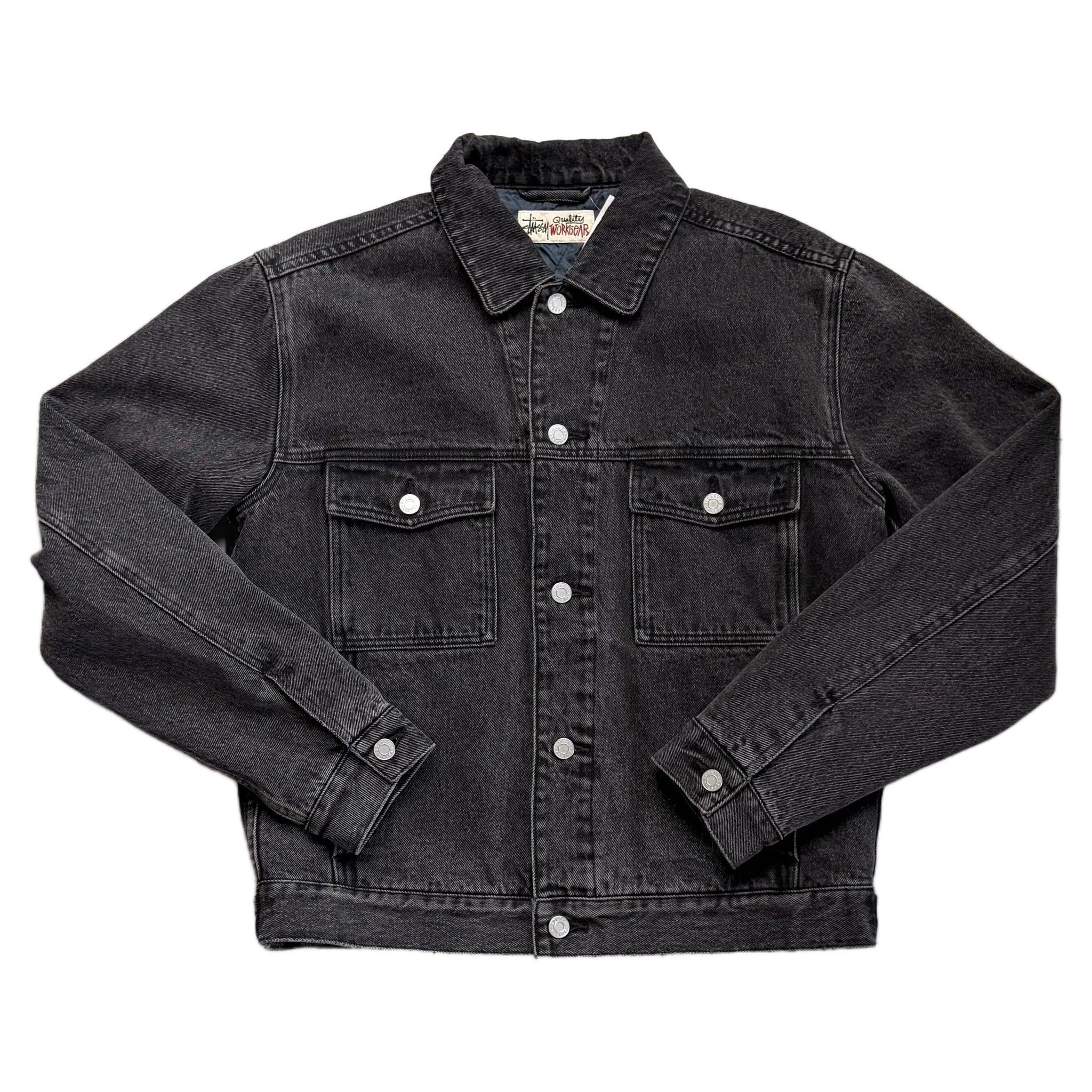 Stussy Denim Jacket - Black - M
