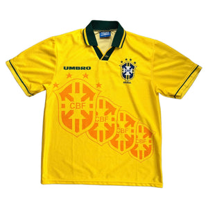 1994 Brazil Home Shirt - M