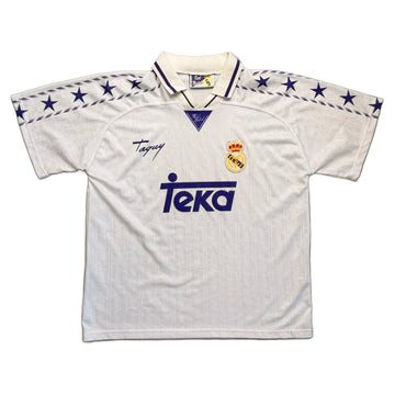 1996-97 Real Madrid Home Shirt - M