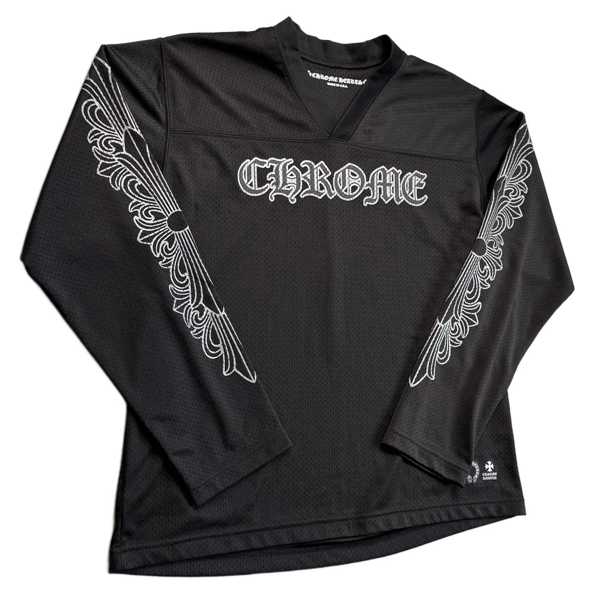 Chrome Hearts Long Sleeve Jersey - Black - M