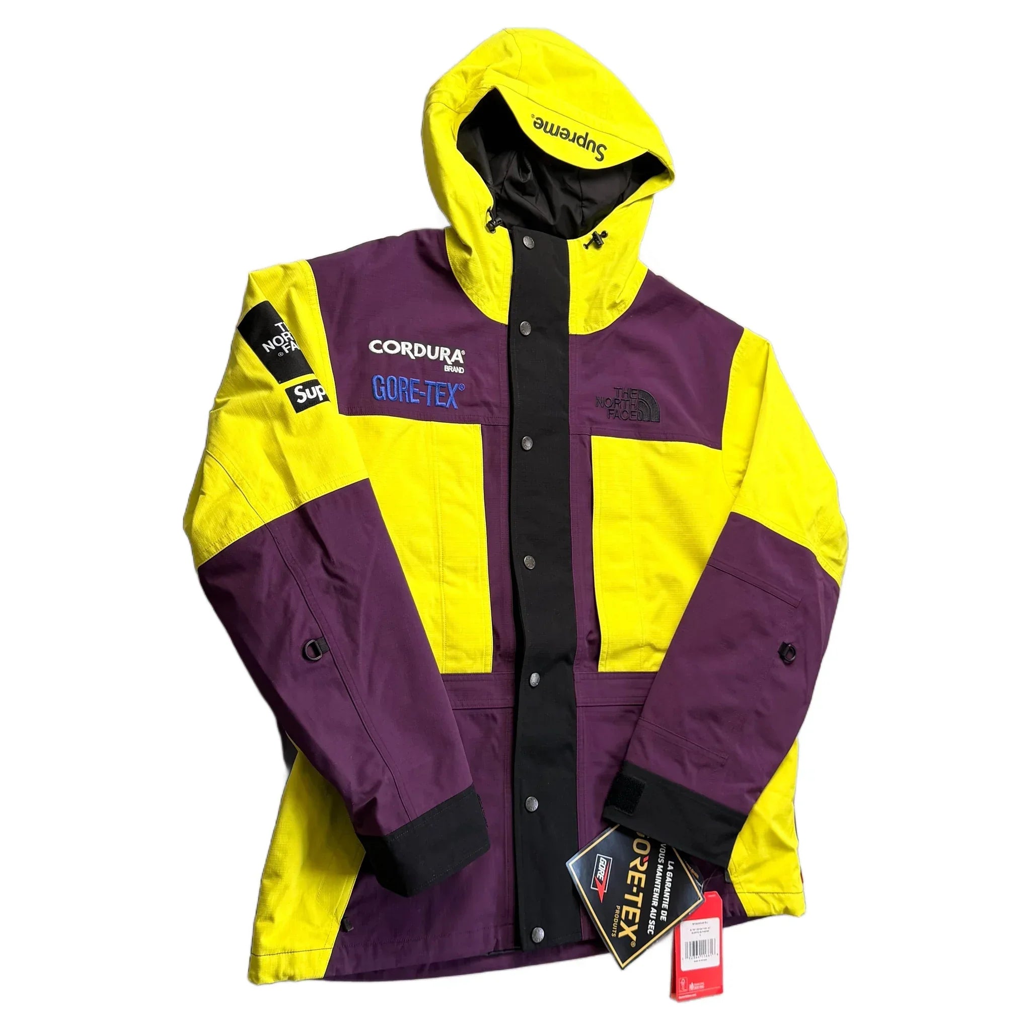 Supreme x The North Face Jacket - Yellow & Purple - L