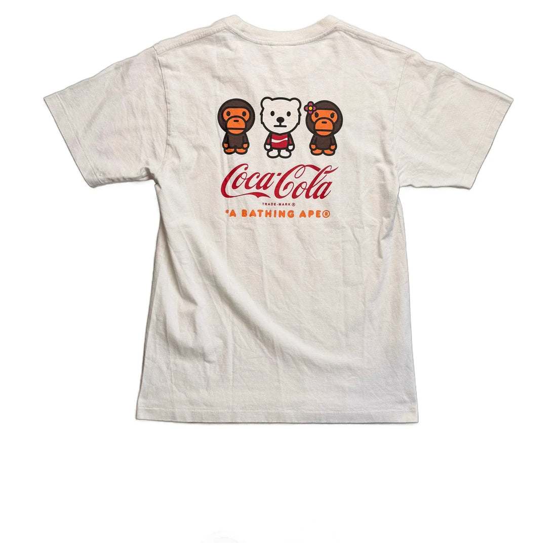 A Bathing Ape (BAPE) T-Shirt - White - S