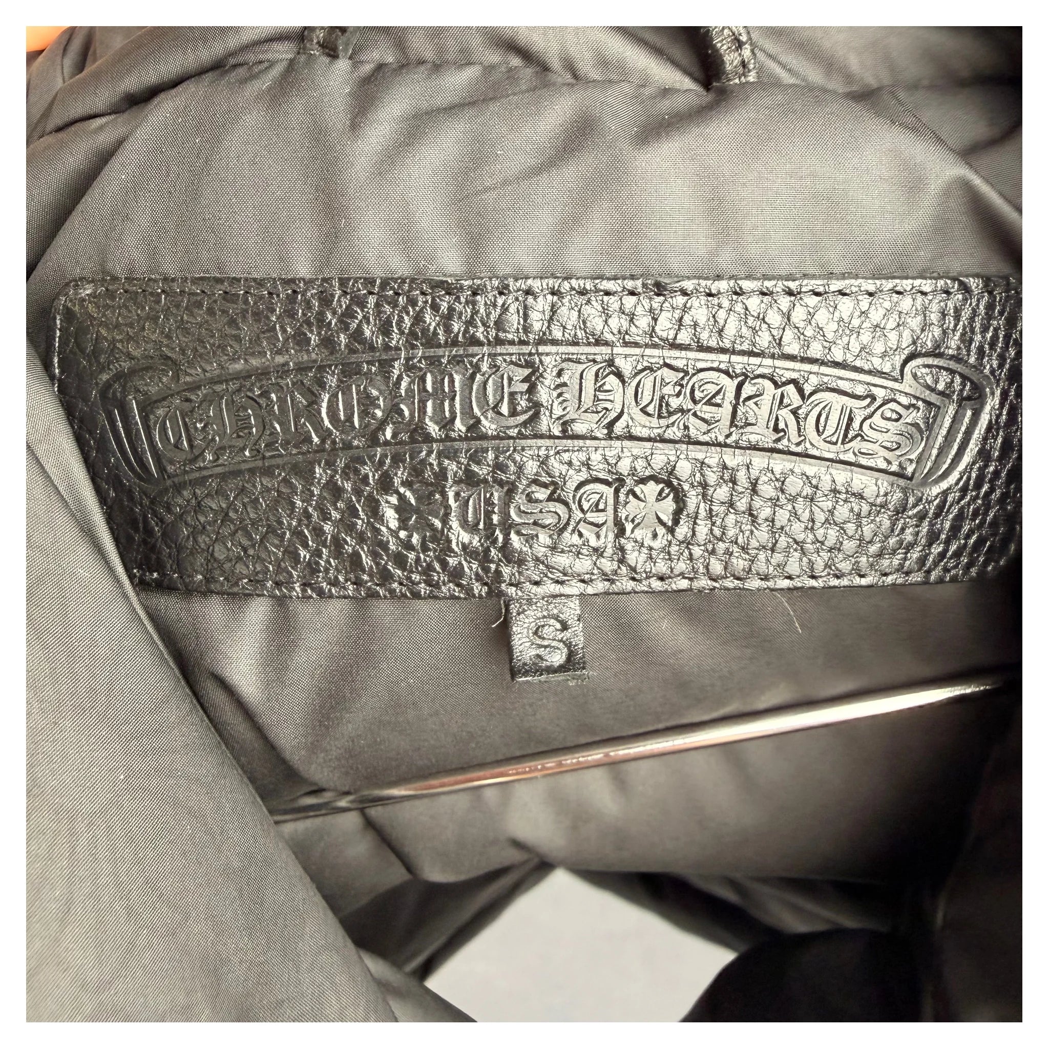 Black Chrome Hearts Gilet - S
