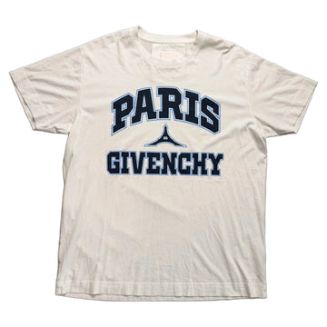 White Givenchy Tee - S