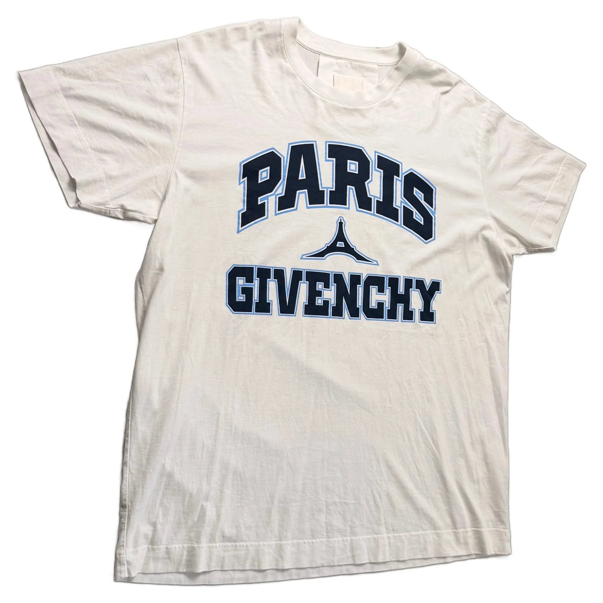 White Givenchy Tee - S