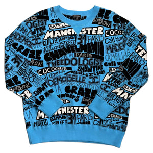 Blue Chanel Sweatshirt - M
