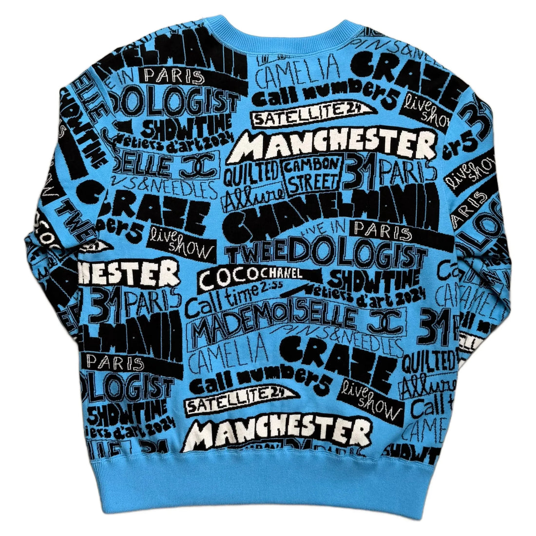 Blue Chanel Sweatshirt - M