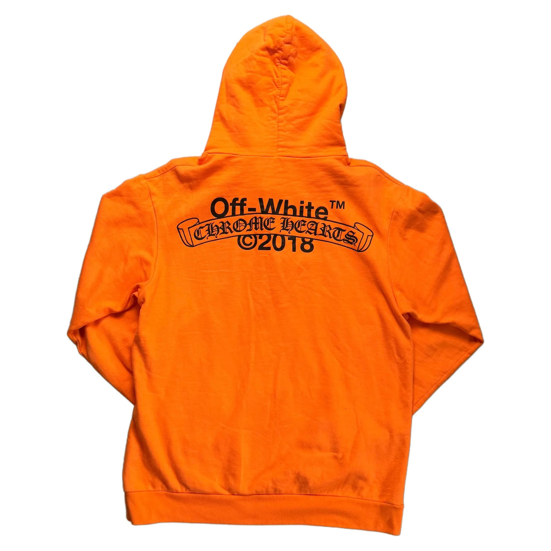 Orange Chrome Hearts x Off-White Hoodie - XL