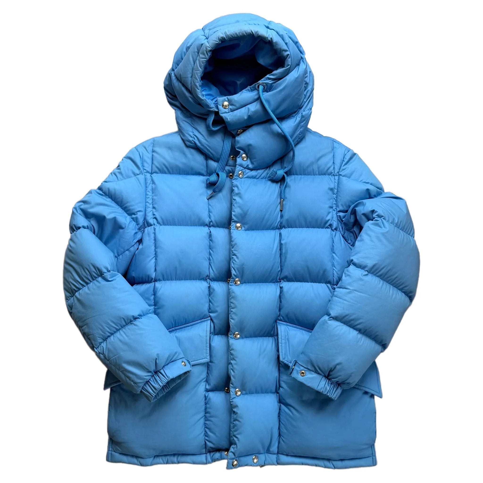 Blue Moncler Puffer Coat - S