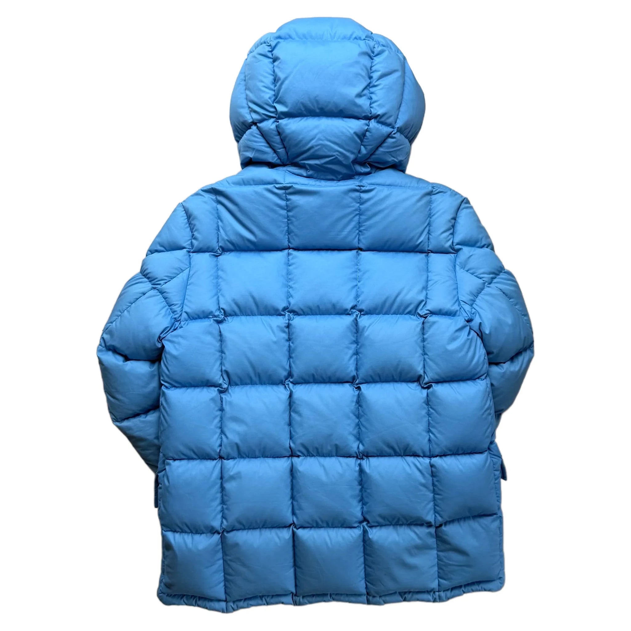 Blue Moncler Puffer Coat - S