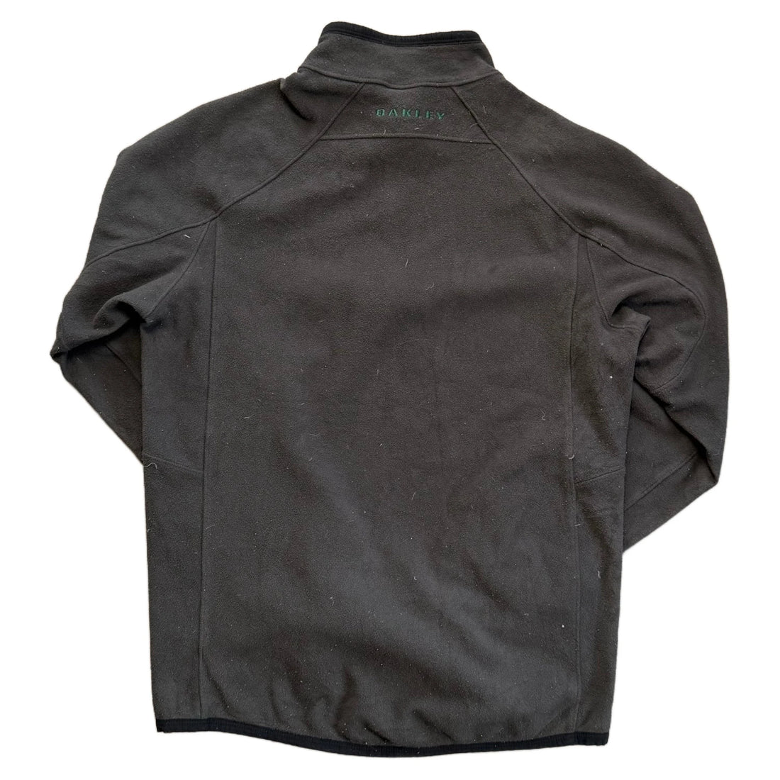 Grey Oakley 1/4 Zip Fleece - M