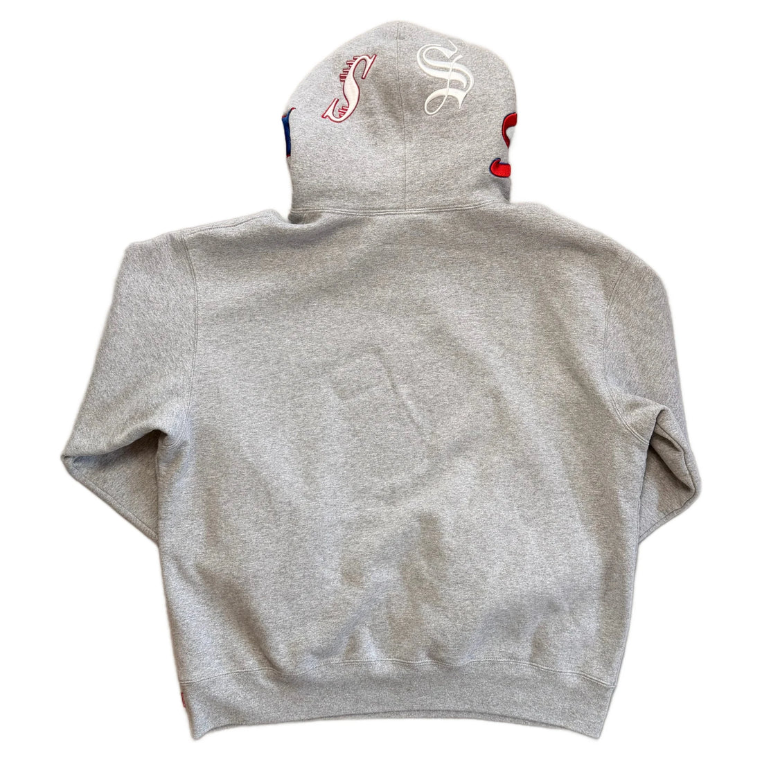 Grey Supreme Hoodie - L