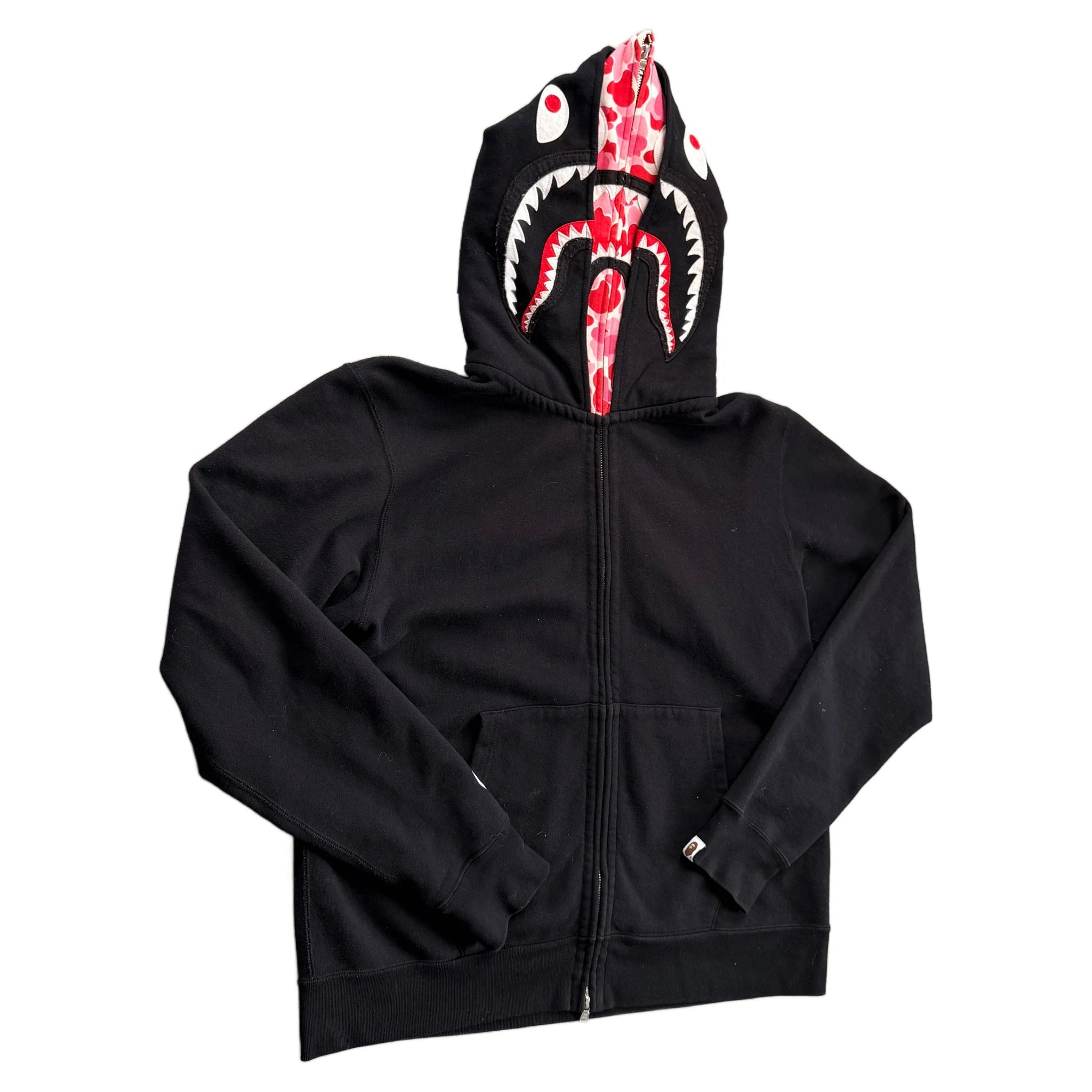 Black A Bathing Ape (BAPE) Hoodie - L