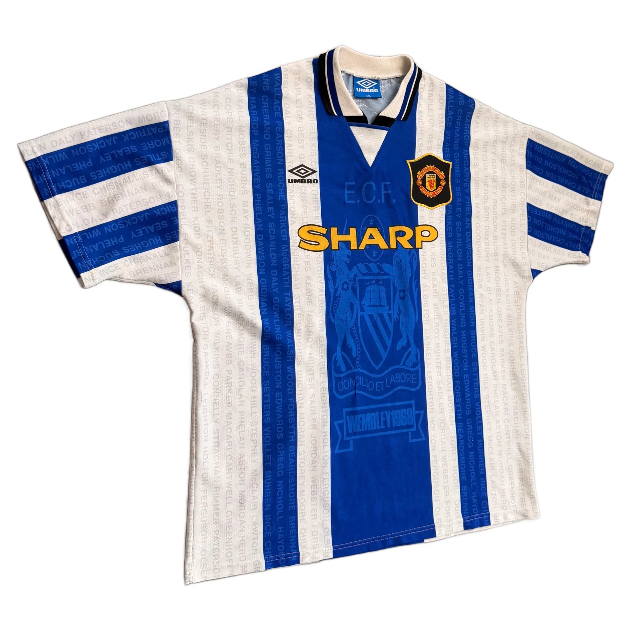 1994-96 Manchester United Third Shirt - XXL
