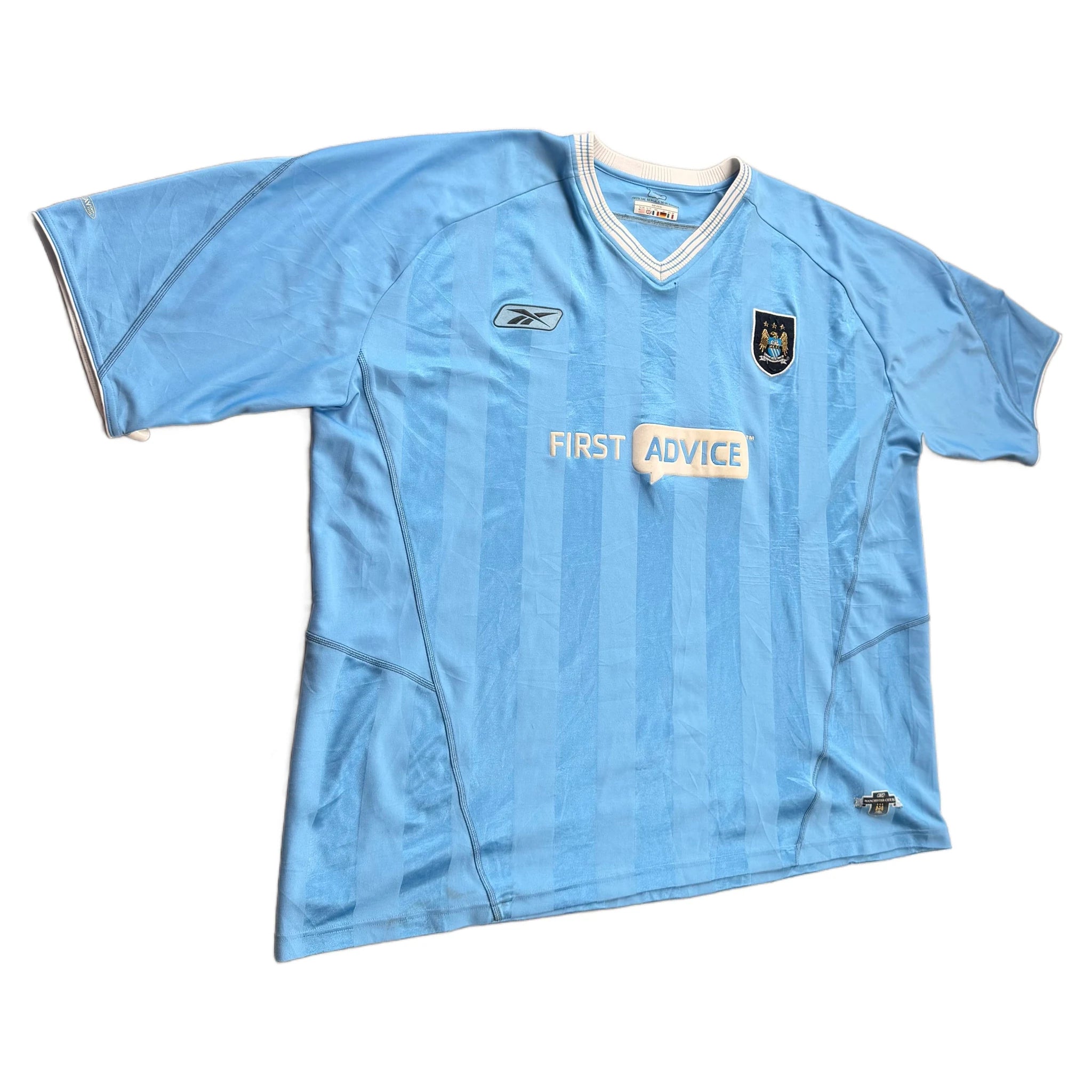 2003-04 Manchester City Home Shirt - XXL